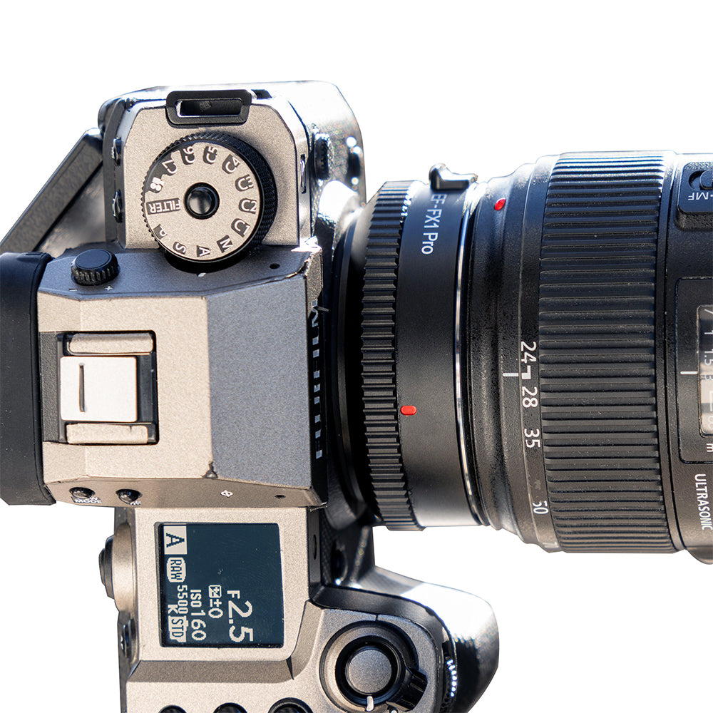 VILTROX EF-FX1 PRO Auto Focus Adapter Ring Canon EF/EF-S Lens Transfer To FUJIFILM X-mount Cameras