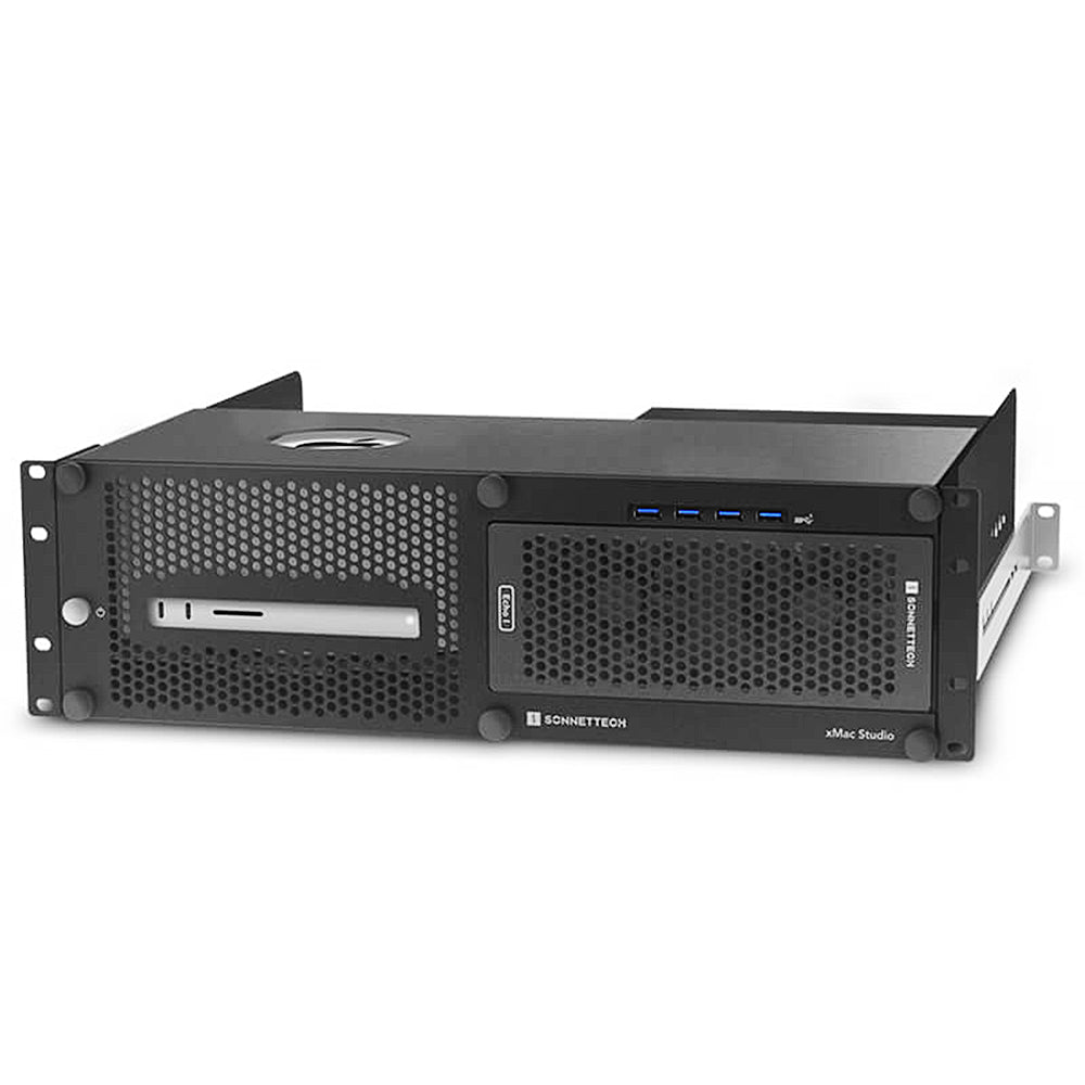 Sonnet XMAC STUDIO Pro 3U Rackmount Enclosure for Mac Studio with Echo I Module