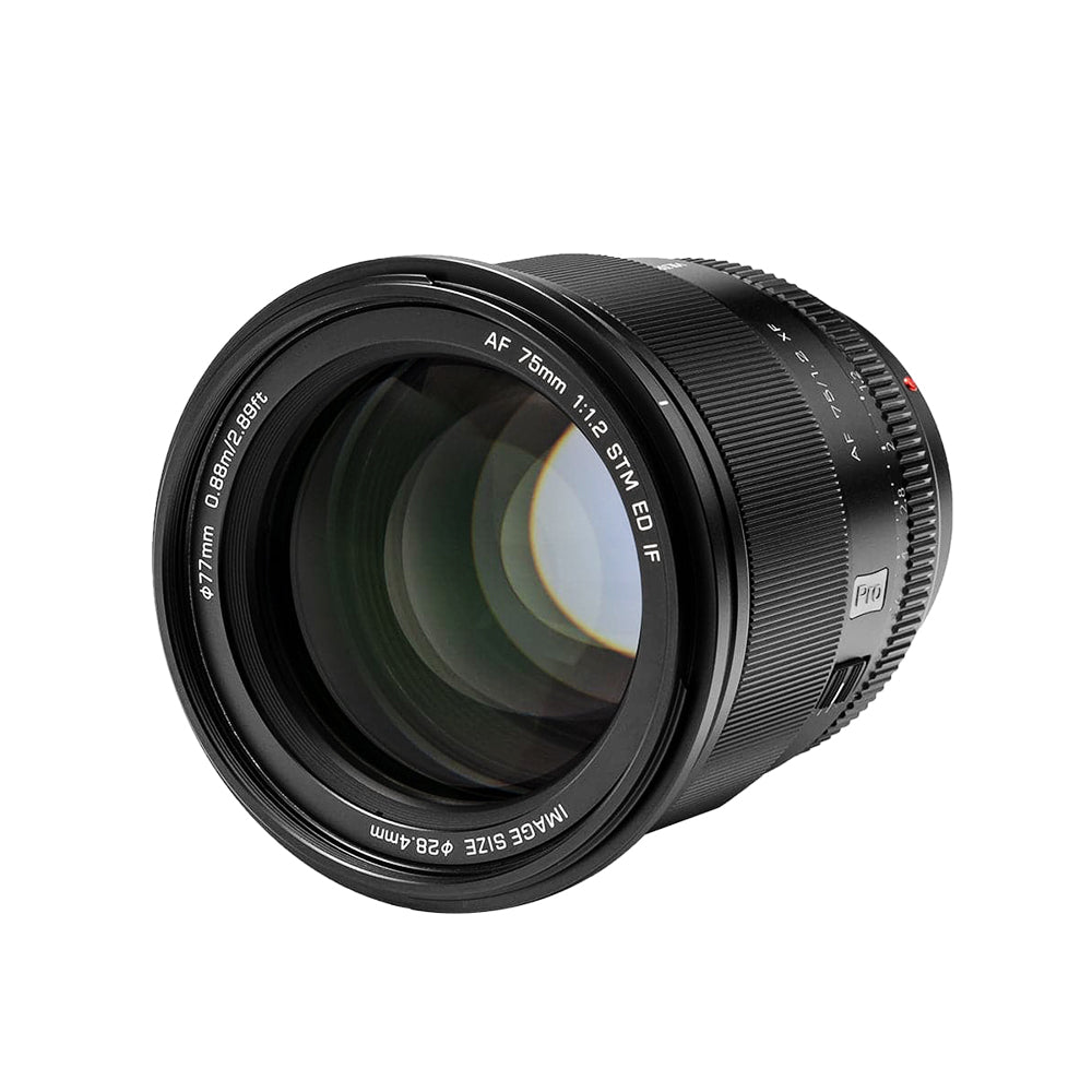 Viltrox AF 75mm F1.2 Pro APS-C Lens For Fujifilm X-Mount