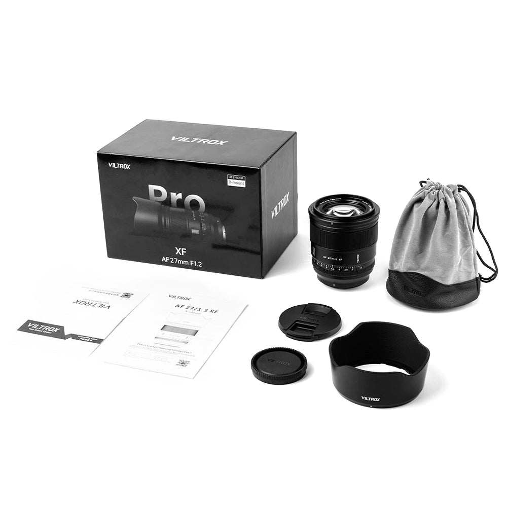 Viltrox AF 27mm F1.2 Pro APS-C Lens For Fujifilm X-Mount
