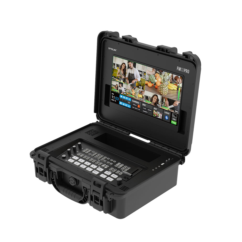 SPROLINK FM13PRO All in One Flight Case Live Streaming Switcher