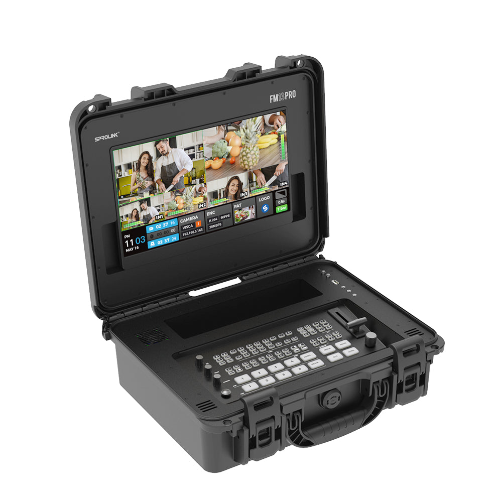 SPROLINK FM13PRO All in One Flight Case Live Streaming Switcher