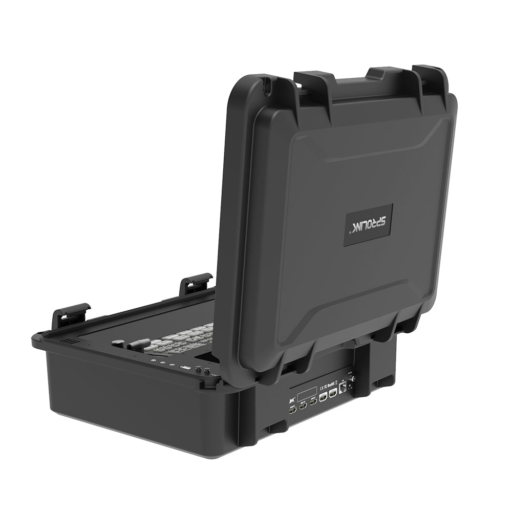 SPROLINK FM13PRO All in One Flight Case Live Streaming Switcher