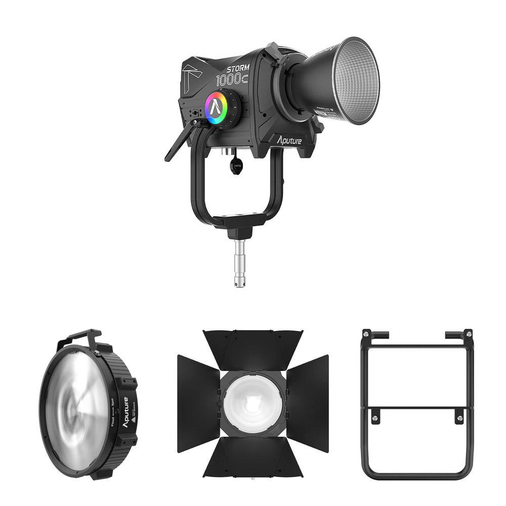 Aputure STORM 1000c BLAIR-CG LED Monolight Cine Kit