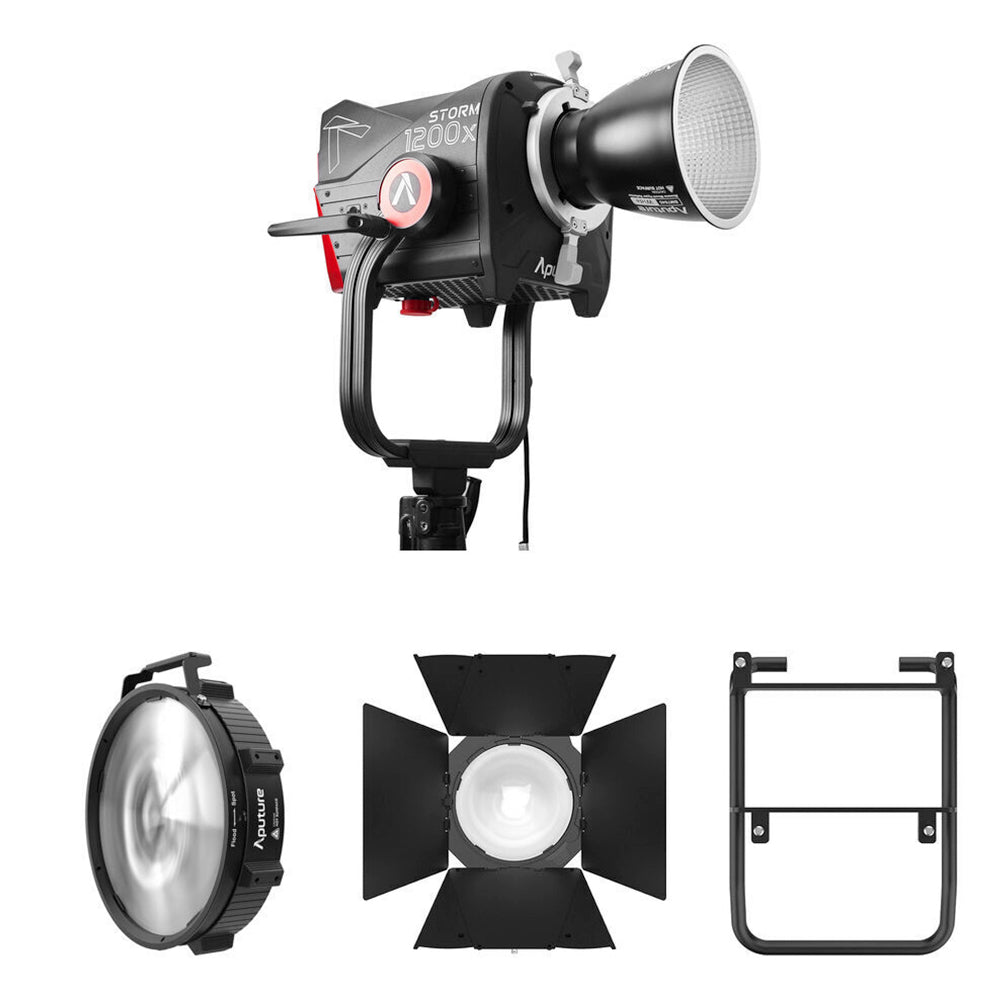 Aputure STORM 1200x Bi-Color LED Monolight Cine Kit