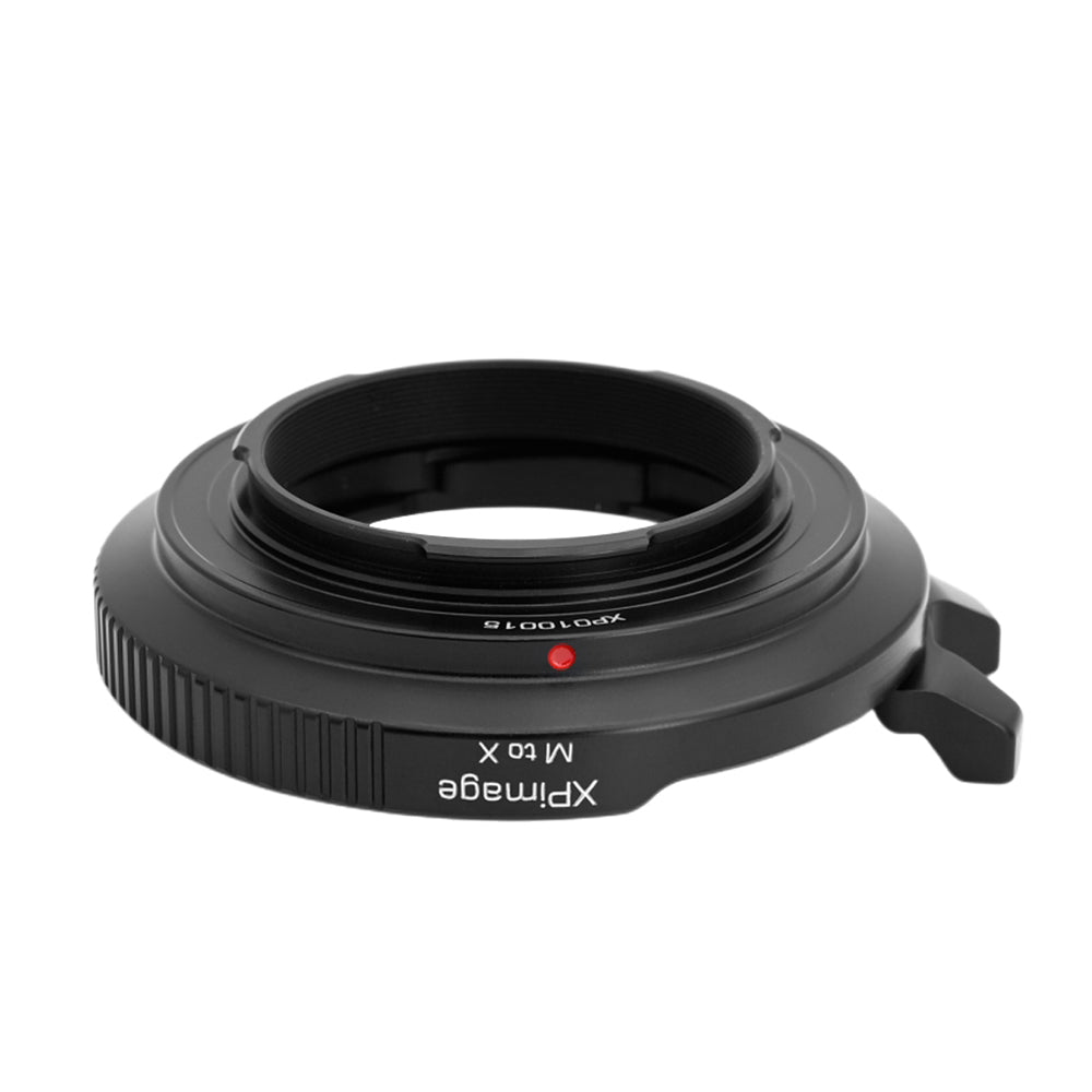 CGPro Locking Adapter for Leica M/ZM/VM Lens to Fujifilm X-Mount XT4 XT5 XH2S XT30II Xpro3 Camera
