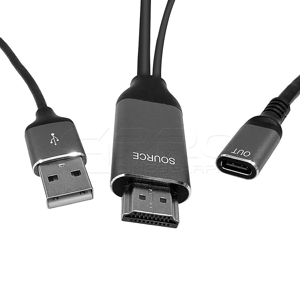CGPro HDMI TO USB Type-C Cable