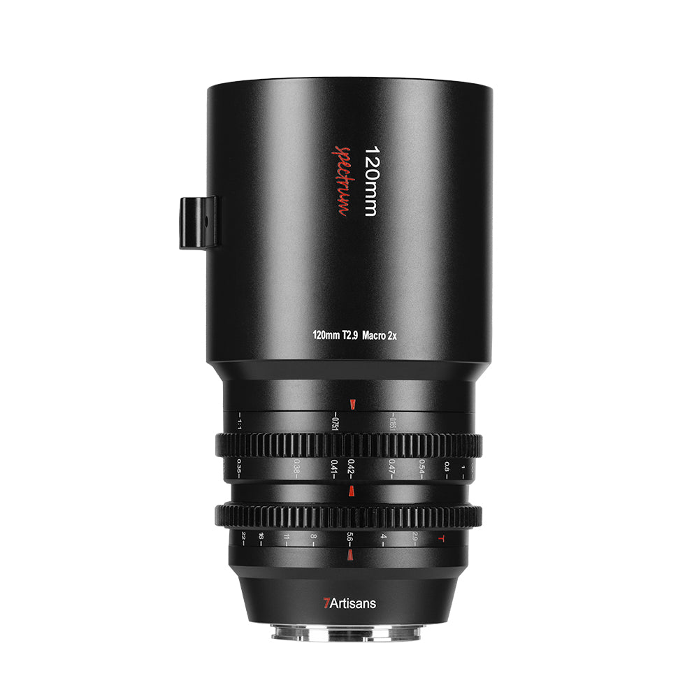 7Artisans 120mm T2.9 Macro 2x Full Frame Cine Lens