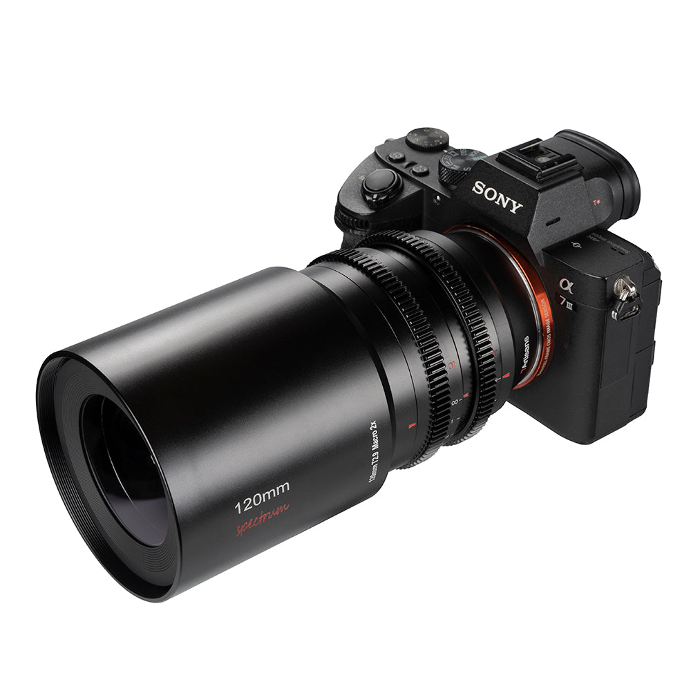 7Artisans 120mm T2.9 Macro 2x Full Frame Cine Lens