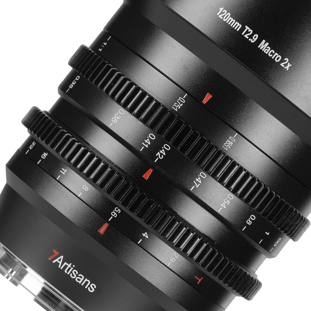 7Artisans 120mm T2.9 Macro 2x Full Frame Cine Lens