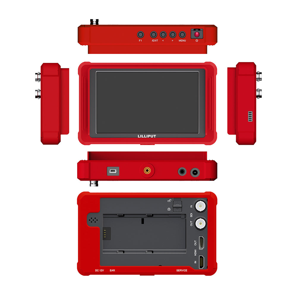 LILLIPUT FS5 5.4” HDMI 2.0 & 3G-SDI On-Camera Monitor