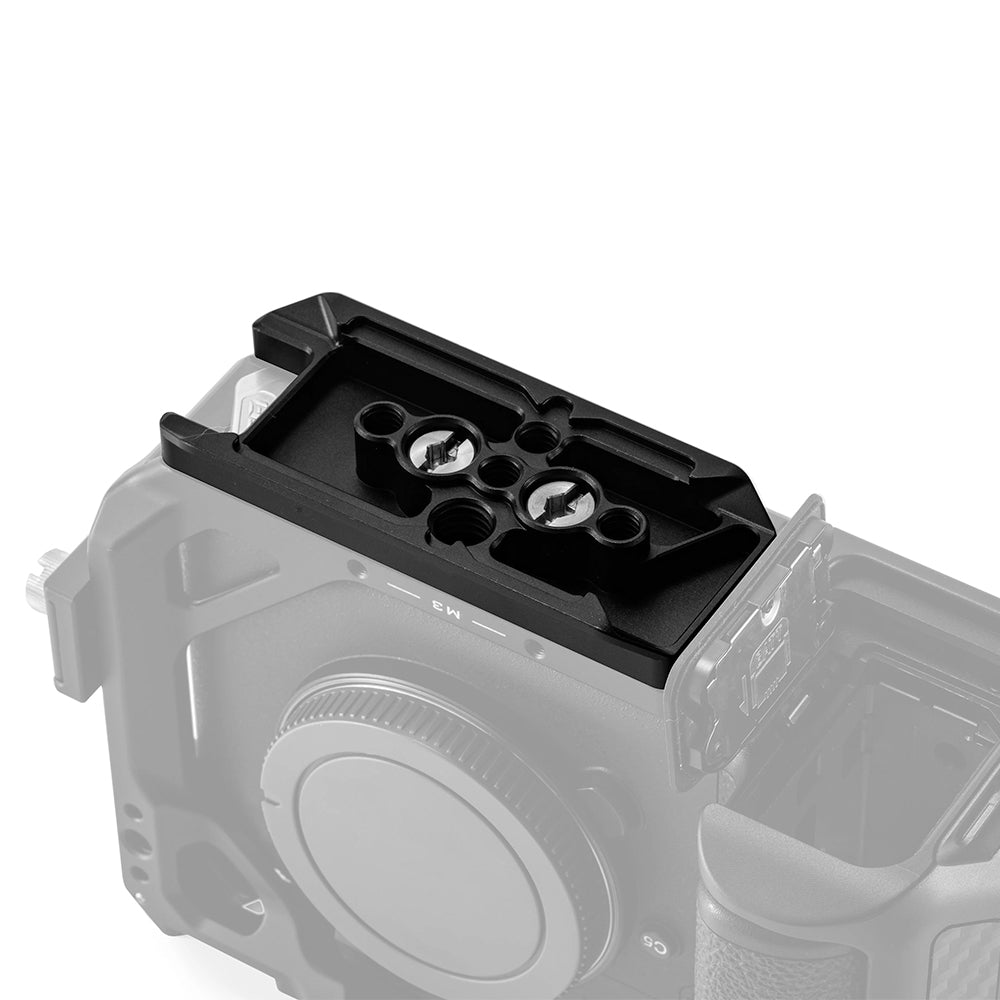 TiLTA TA-T66-ABP-B ARCA Bottom Plate with Cable Passthrough for a1 II/a9 III – Black