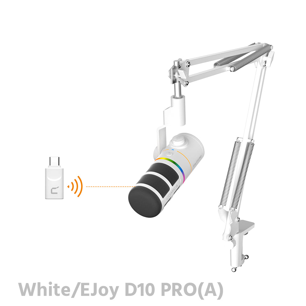 COMICA EJoy D10 PRO RGB Cardioid Dynamic Wireless Microphone