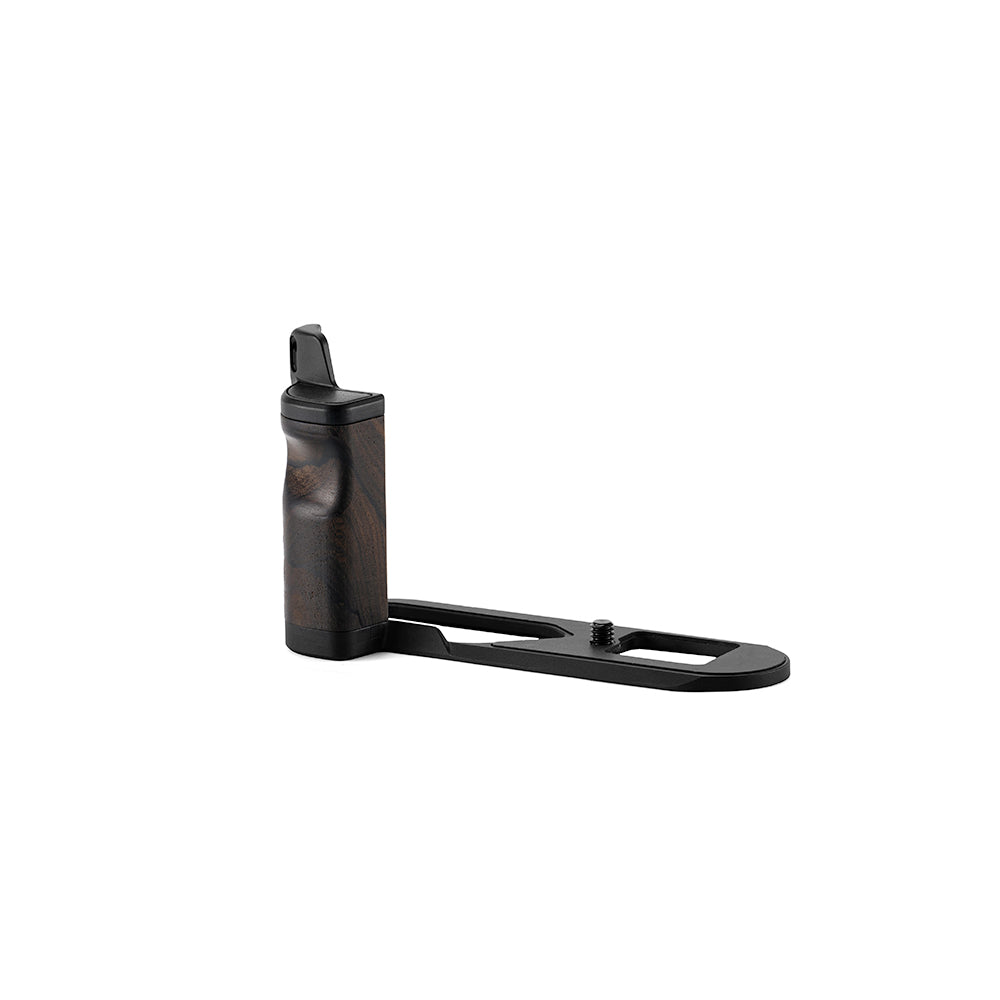 TiLTA TA-T76-WG-B Mounting Baseplate with Wooden Grip for Leica Q3 – Black