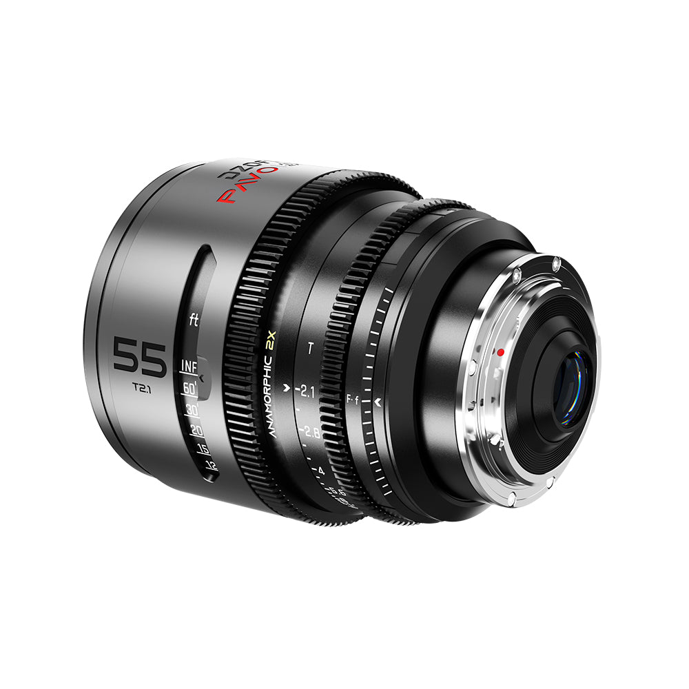 DZOFILM 55mm T2.1 Pavo 2x anamorphic Prime Cine Lens PL&EF mount
