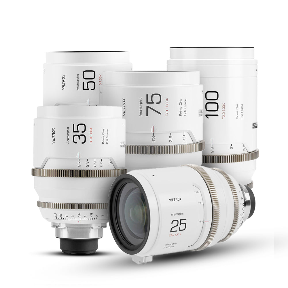 Viltrox EPIC T2 Full-Frame Anamorphic 5-Lens Set (PL Mount