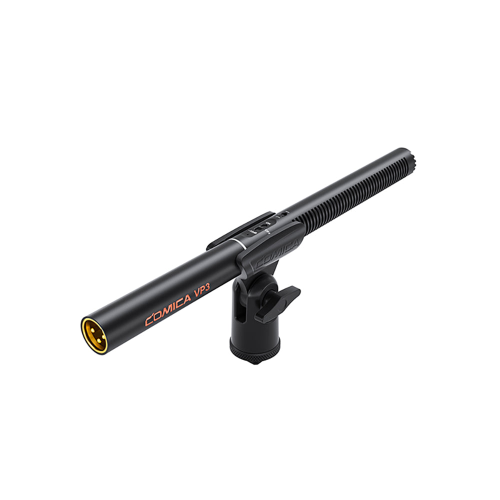 COMICA VP3 Super Cardioid Condenser XLR Shotgun Microphone