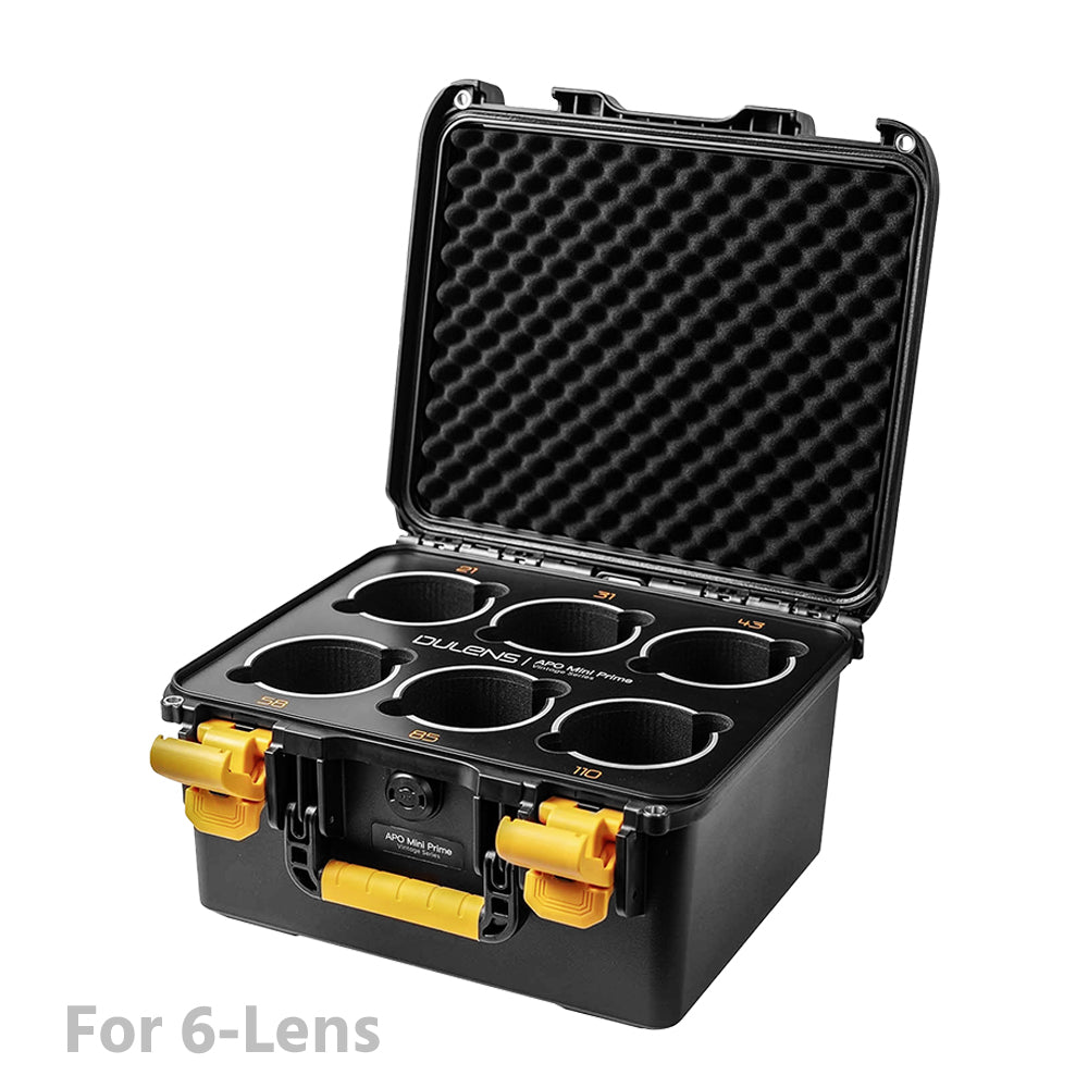 DULENS 5-Lens/6-Lens Hard Case For APO Mini Prime Lens
