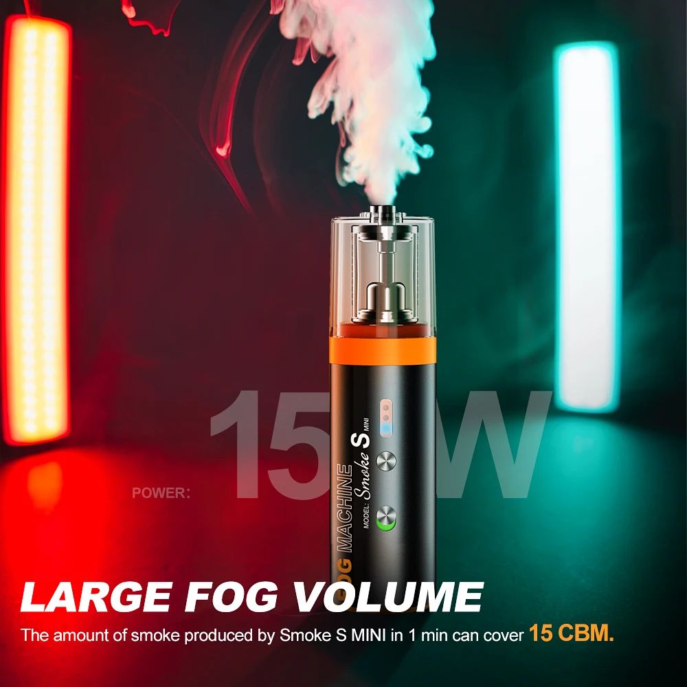 LENSGO Smoke S MINI 15W All-in-One Handheld Mini Fog Machine