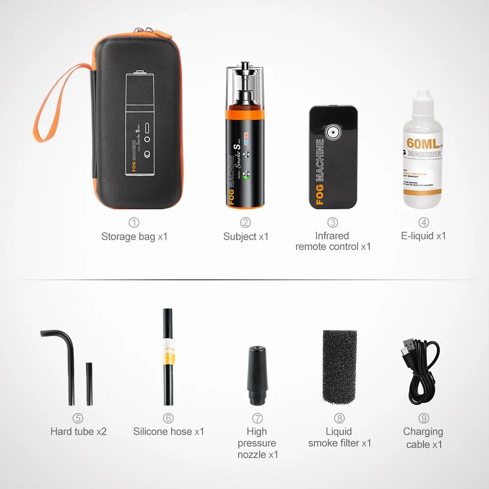 LENSGO Smoke S MINI 15W All-in-One Handheld Mini Fog Machine