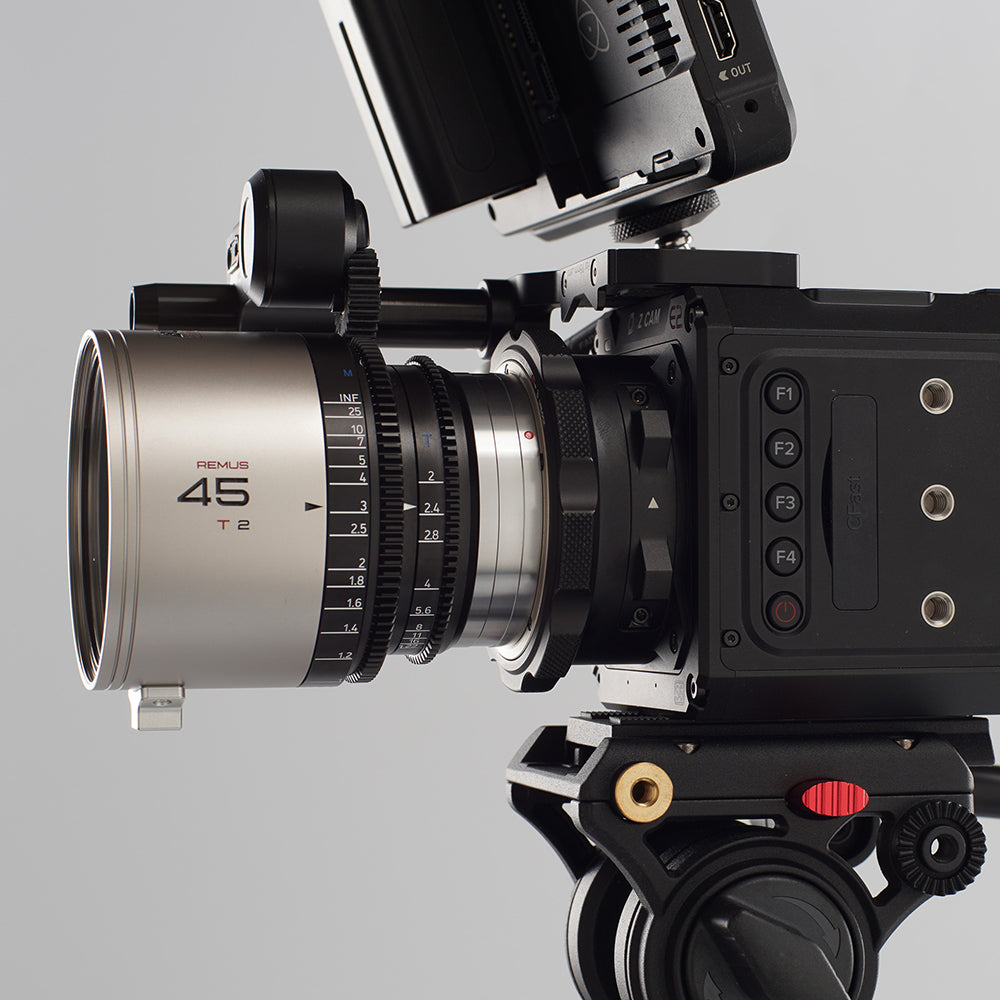 BLAZAR Remus 1.5X 45mm T2 Anamorphic Full Frame Lens (Silver)