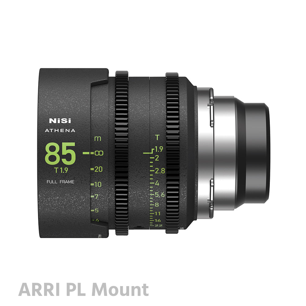 NiSi ATHENA 85mm T1.9 PRIME Full Frame Cinema Lens PL/RF/E Mount