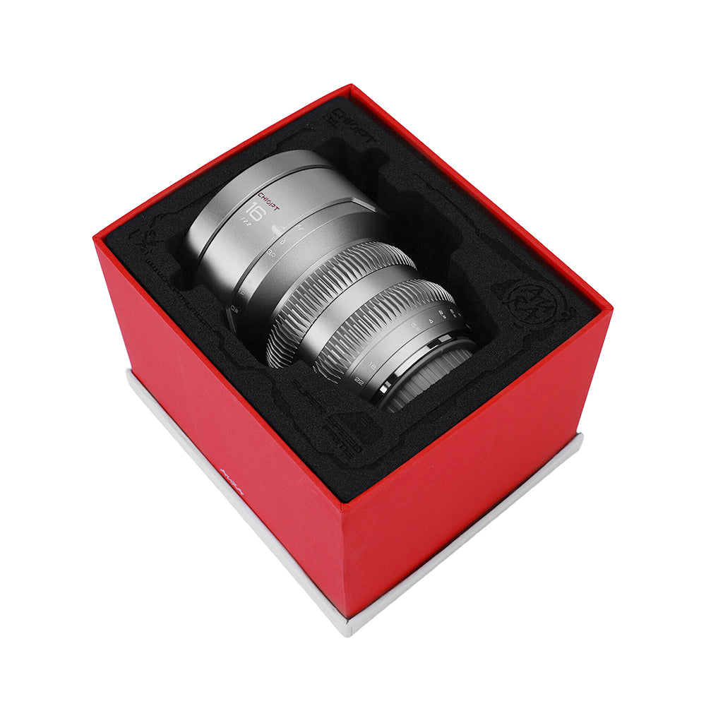 CHIOPT AURA 16mm T2.2 Cinema Lens