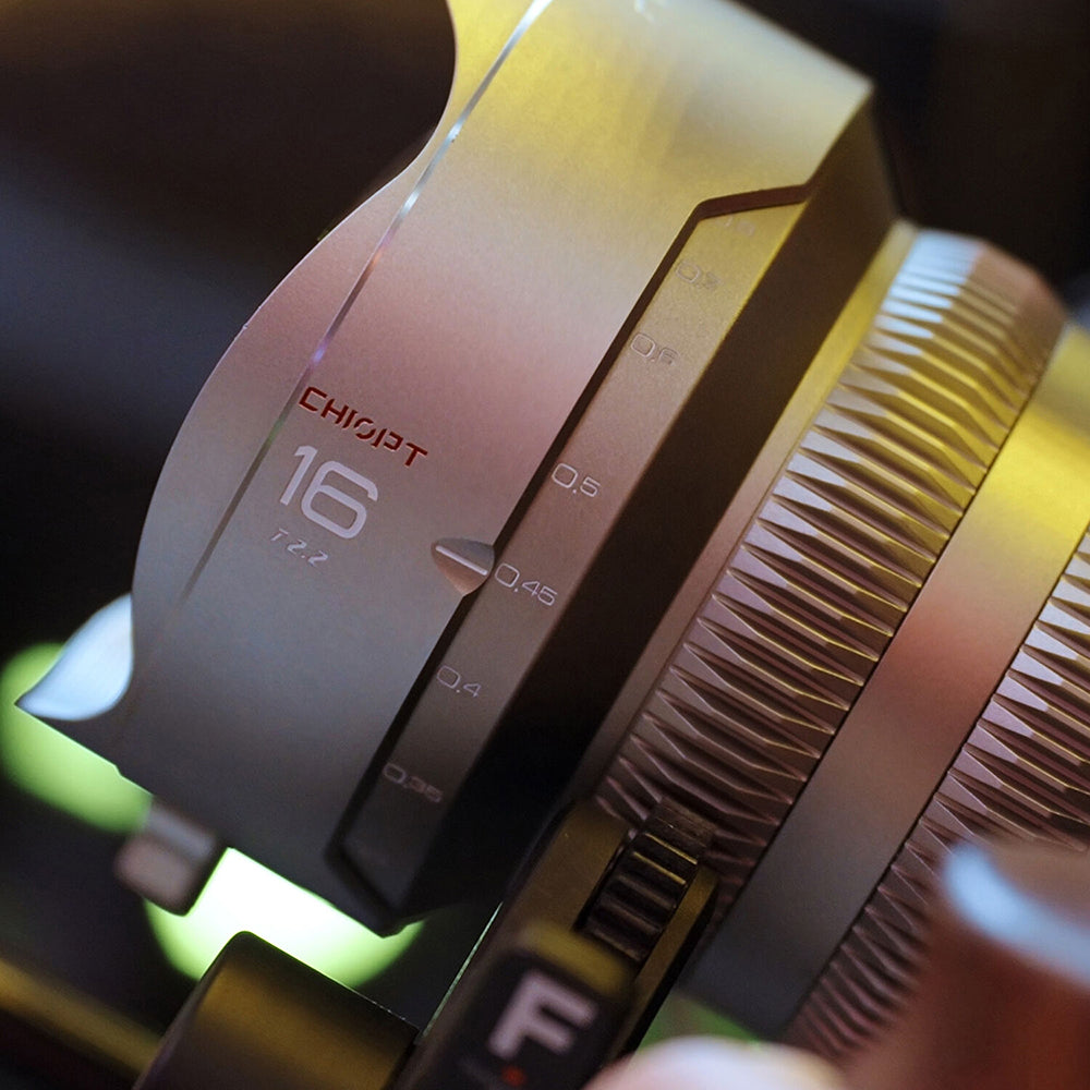 CHIOPT AURA 16mm T2.2 Cinema Lens