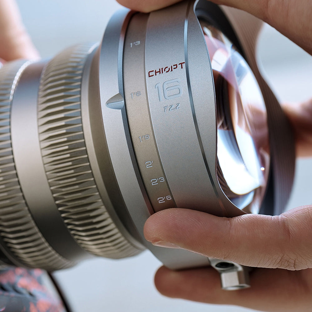 CHIOPT AURA 16mm T2.2 Cinema Lens