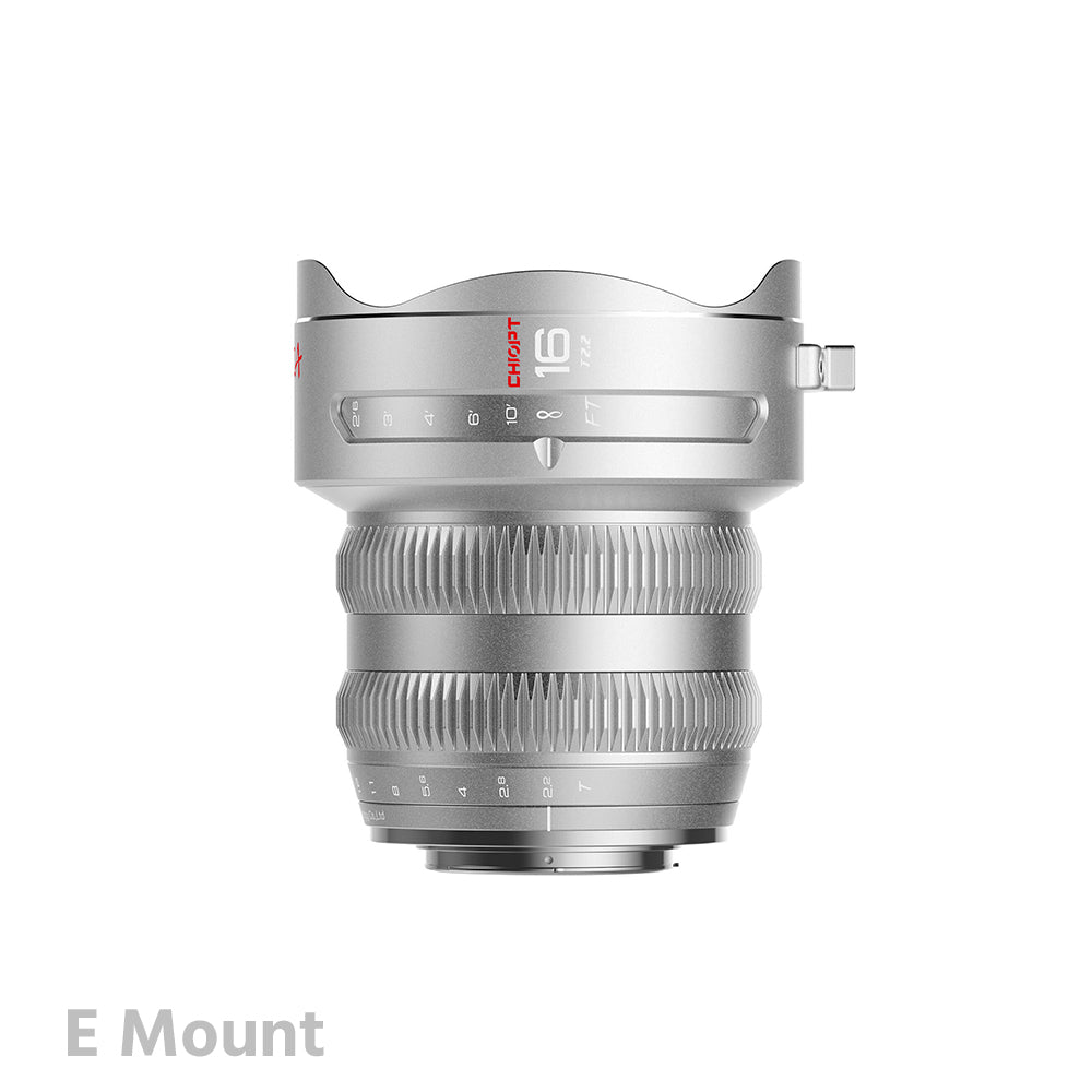 CHIOPT AURA 16mm T2.2 Cinema Lens