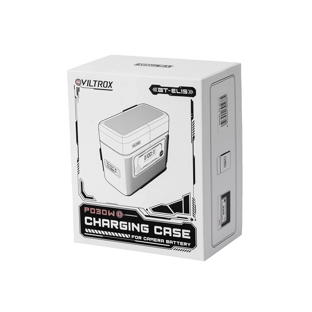 Viltrox Camera Battery Charging Case Power Bank
