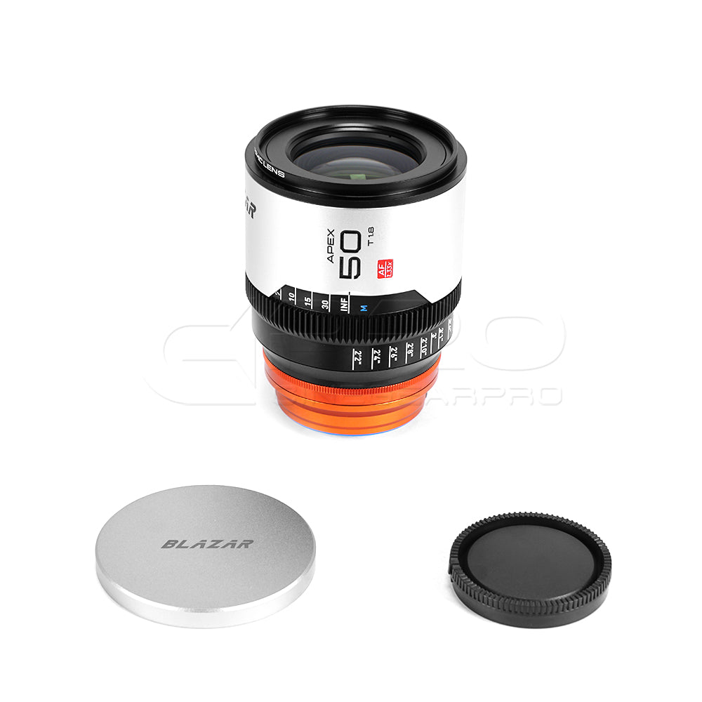 BLAZAR Apex 50mm T1.8 1.33X S35 Auto-Focus Anamorphic Lens (E Mount)
