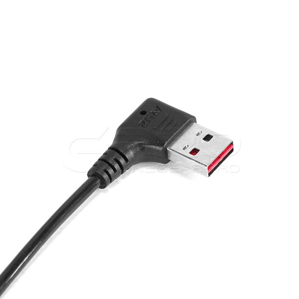 ZITAY USB to W235 Dummy Battery Spring Curl Flexible Cable For FUJIFILM XH4/GFX1000S Camera
