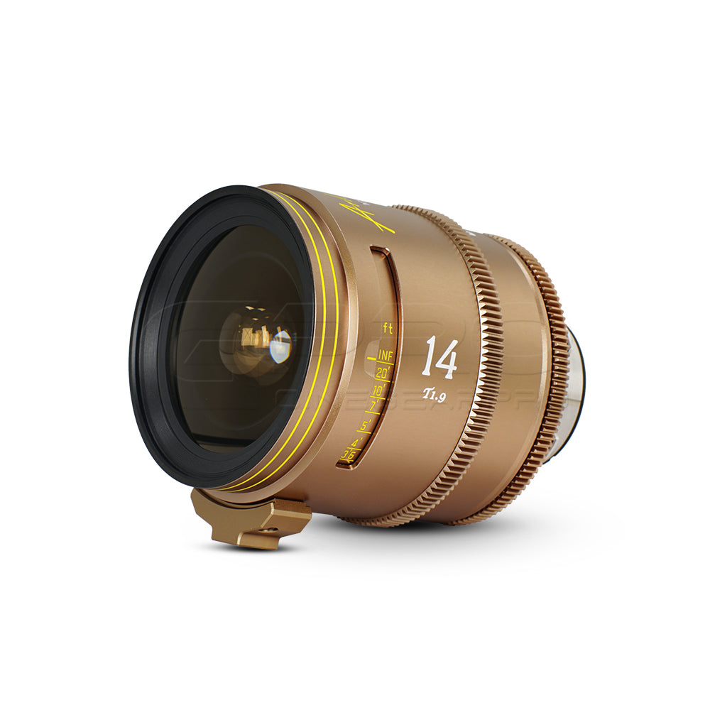 DZOFILM Arles Lustre 5-Lens Set Super Speed Vista Vision Cinema Prime Lens (Gold/PL Mount)
