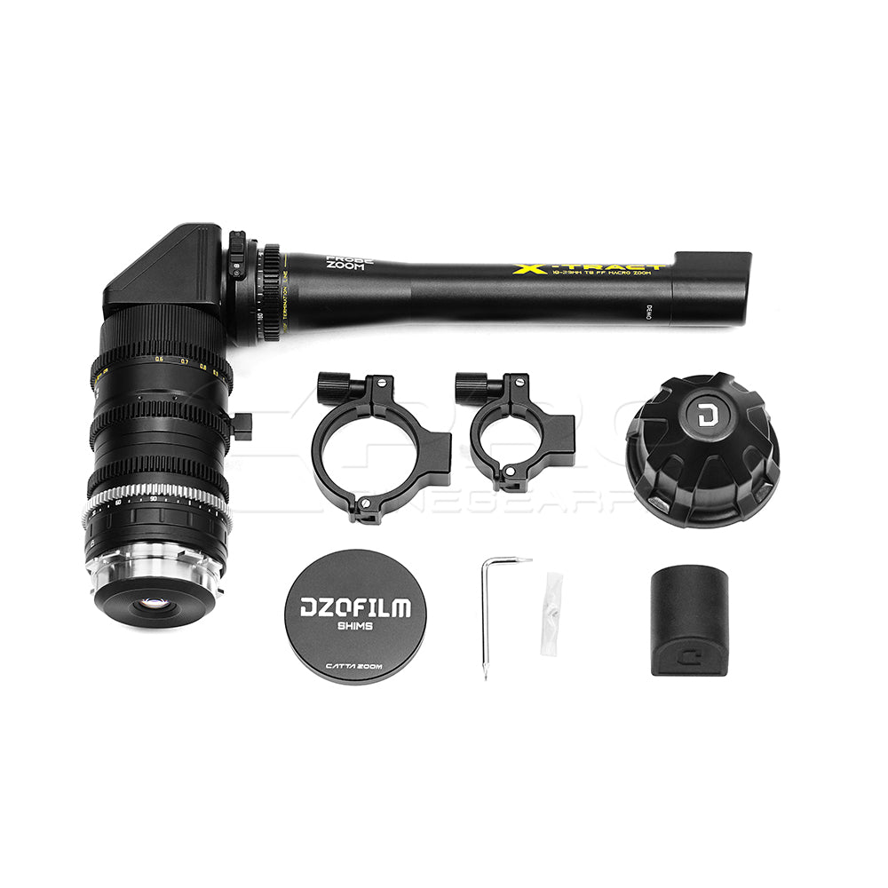 DZOFILM X-Tract 18-28mm Probe Zoom Lens (360° View , ARRI PL Mount)
