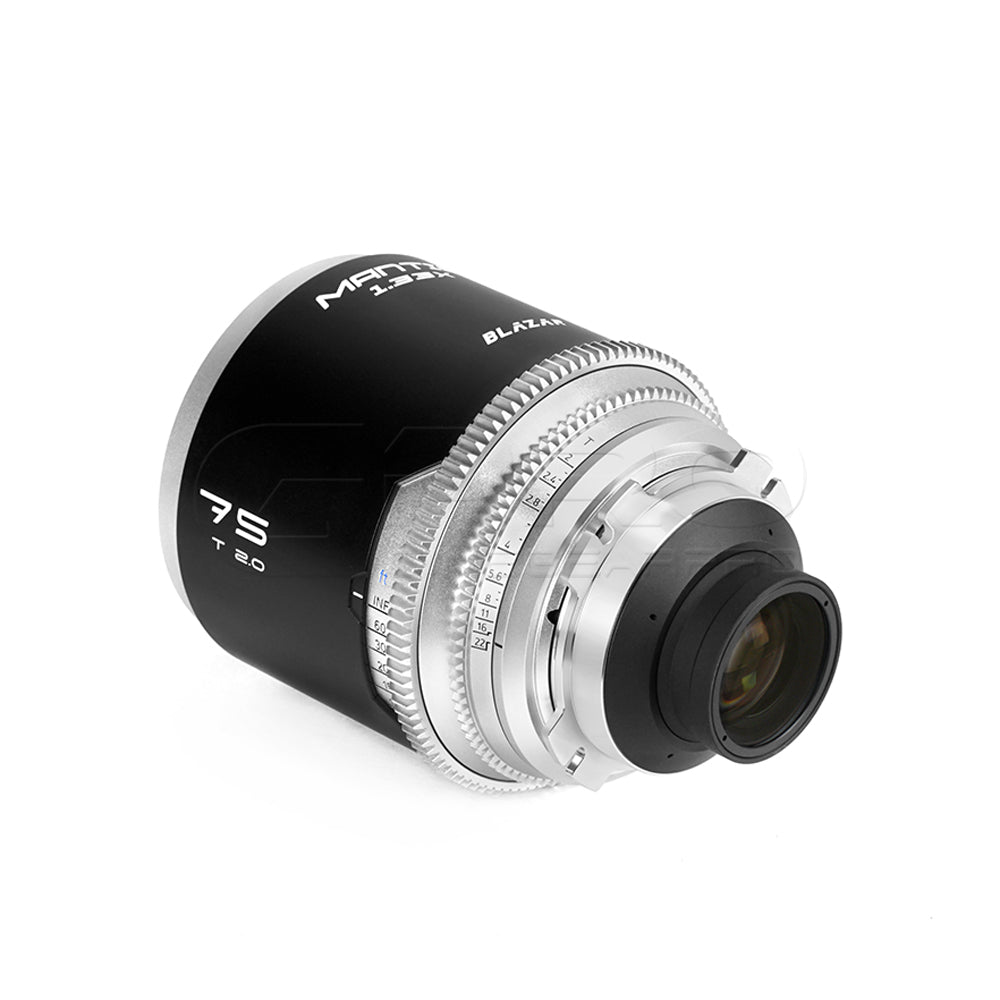 BLAZAR MANTIS 75mm T2.0 1.33X Full Frame Anamorphic Lens