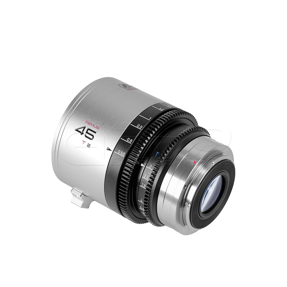 BLAZAR Remus 1.5X 45mm T2 Anamorphic Full Frame Lens (Silver)