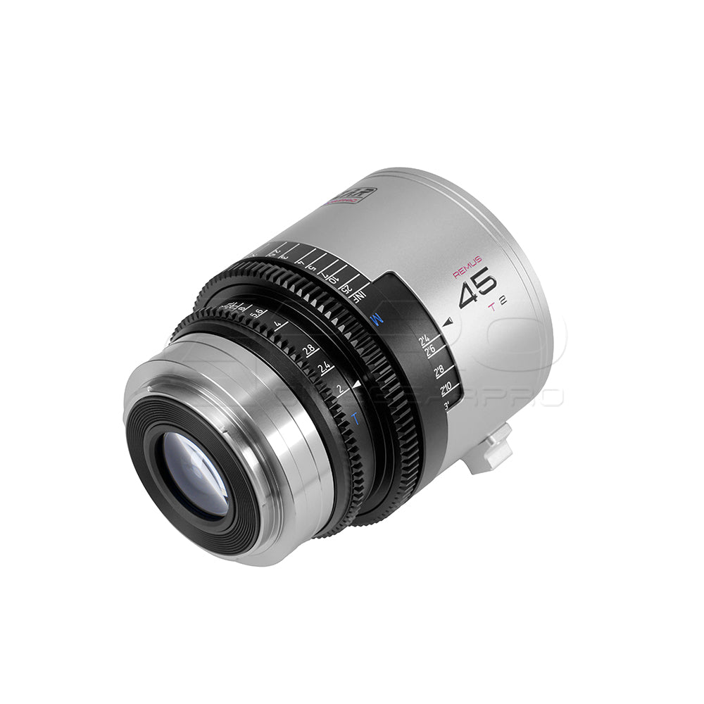 BLAZAR Remus 1.5X 45mm T2 Anamorphic Full Frame Lens (Silver)