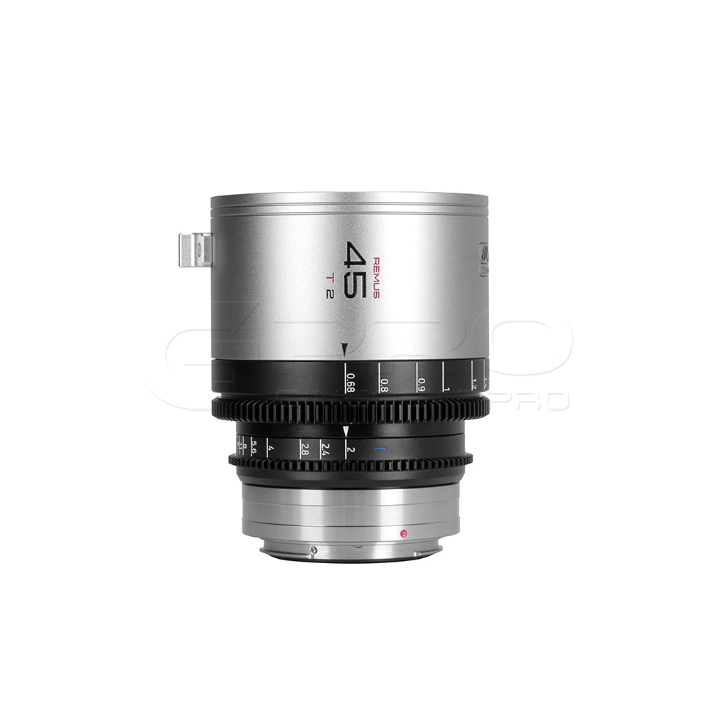 BLAZAR Remus 1.5X 45mm T2 Anamorphic Full Frame Lens (Silver)