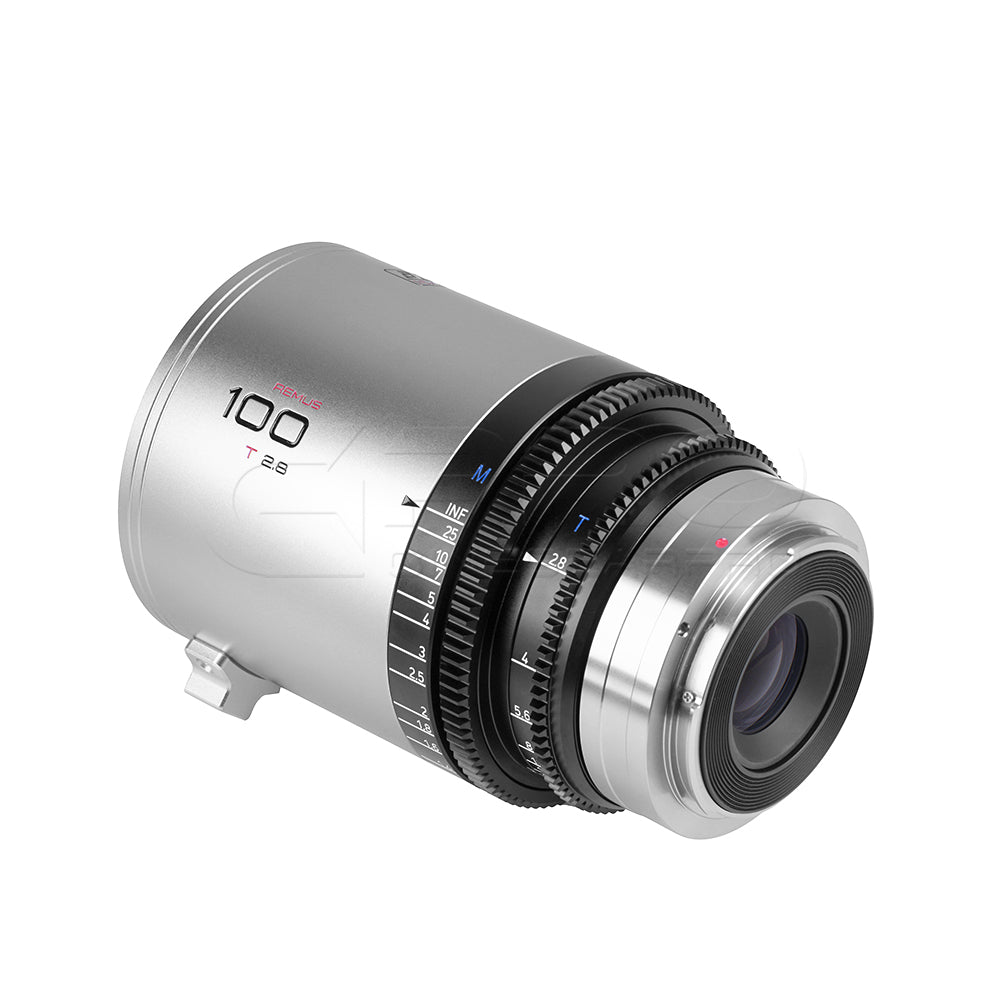 BLAZAR Remus 1.5X 100mm T2.8 Anamorphic Full Frame Lens (Silver)