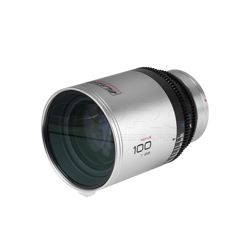 BLAZAR Remus 1.5X 100mm T2.8 Anamorphic Full Frame Lens (Silver)