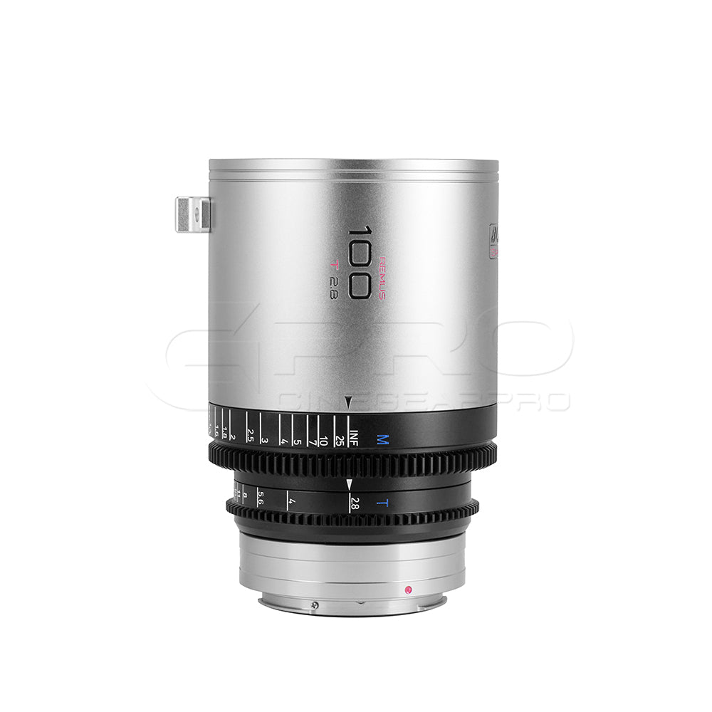 BLAZAR Remus 1.5X 100mm T2.8 Anamorphic Full Frame Lens (Silver)