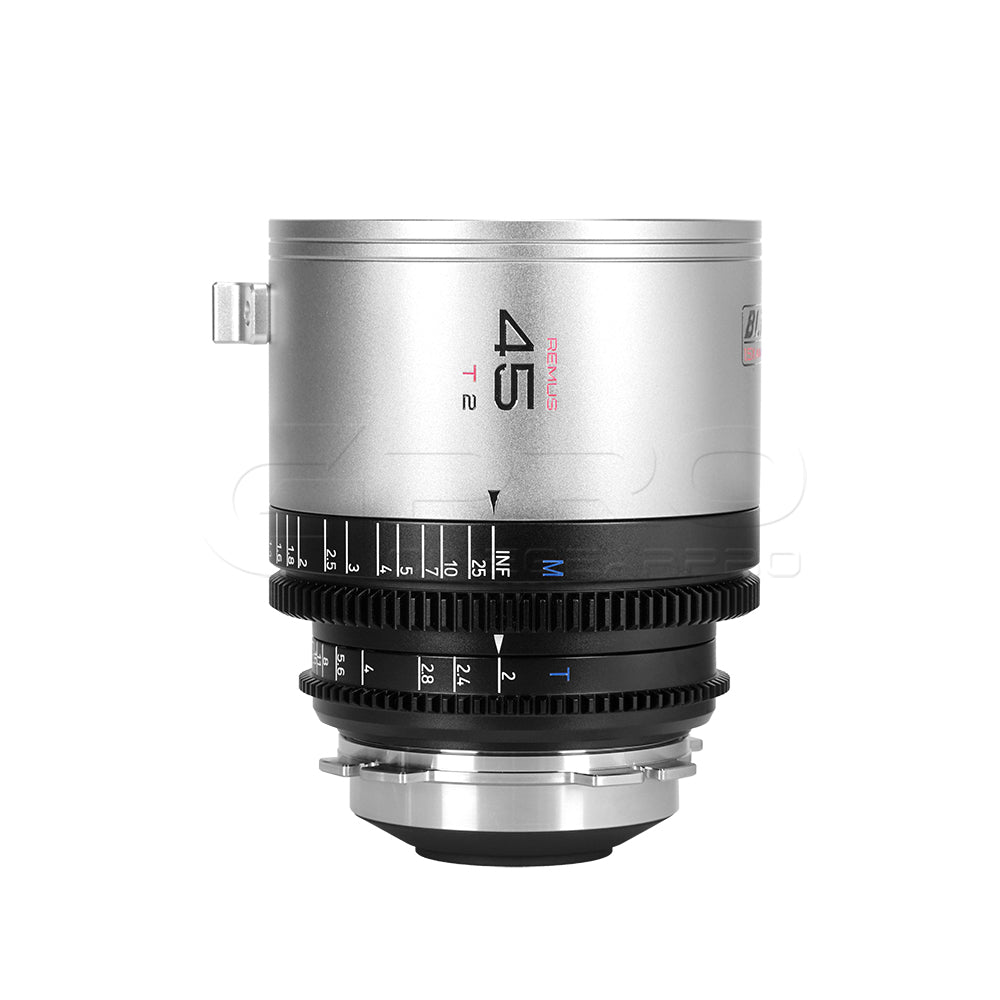 BLAZAR Remus 1.5X 45mm T2 Anamorphic Full Frame Lens (Silver)