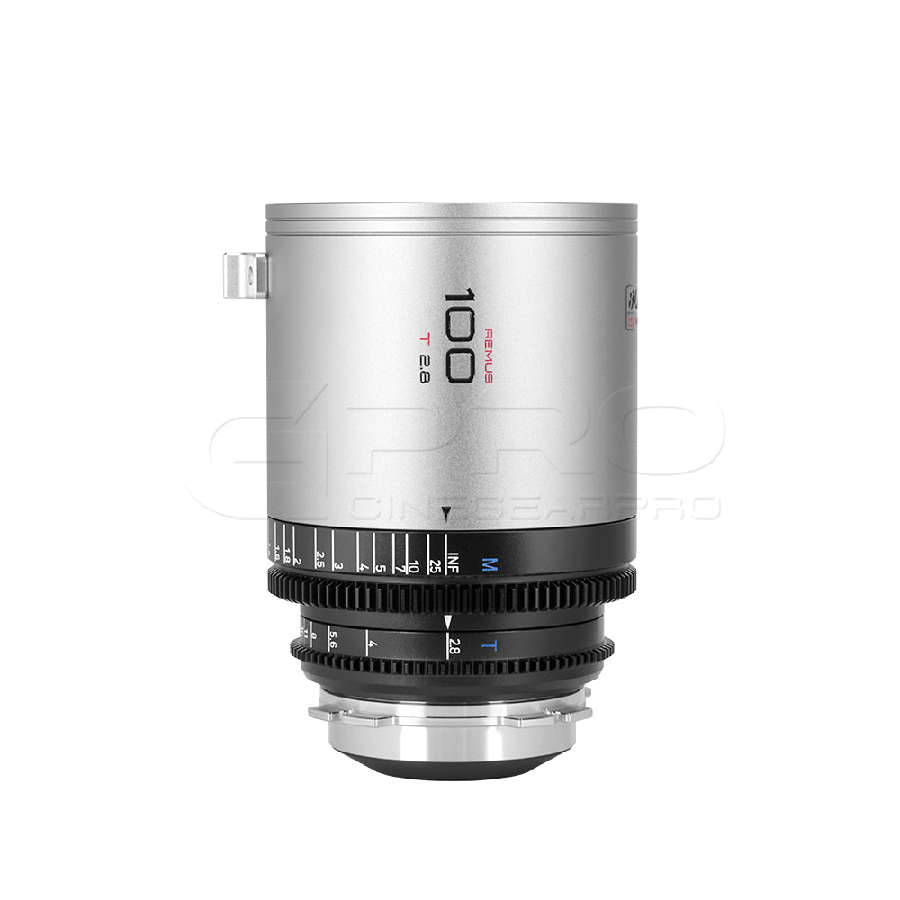 BLAZAR Remus 1.5X 100mm T2.8 Anamorphic Full Frame Lens (Silver)