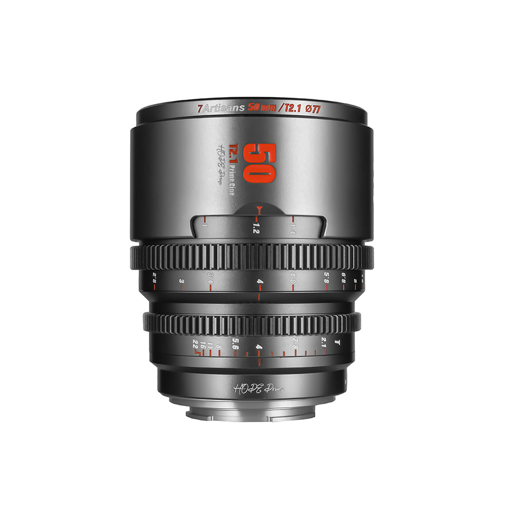 7Artisans 50mm T2.1 Hope Prime S35 Cine lens