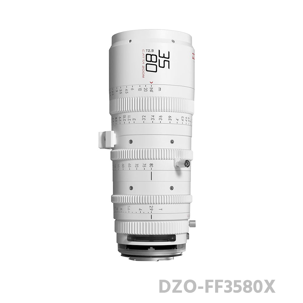 DZOFILM CATTA ZOOM 35-80mm T2.9 Full Frame Cine Zoom Lens E/RF/L/Z/X Mount (White/Black)
