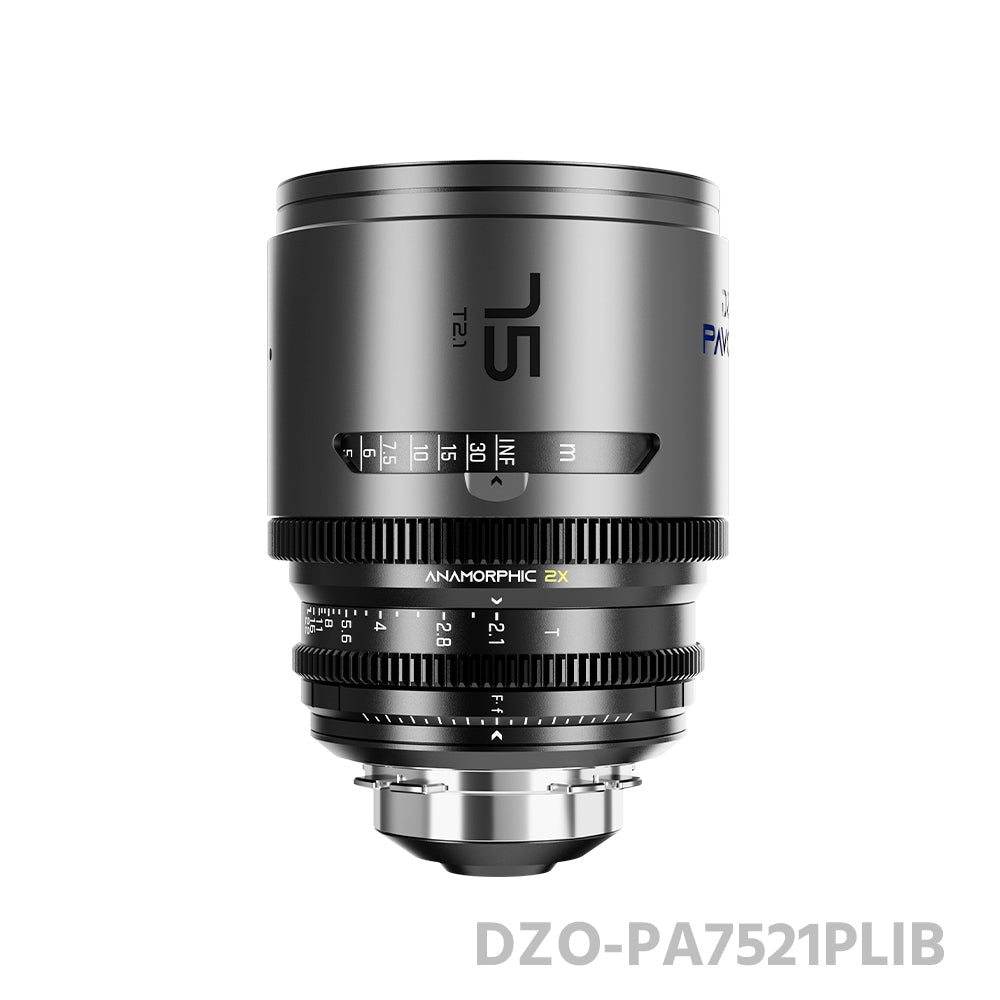 DZOFILM 75mm T2.1 Pavo 2x anamorphic Prime Cine Lens PL&EF mount
