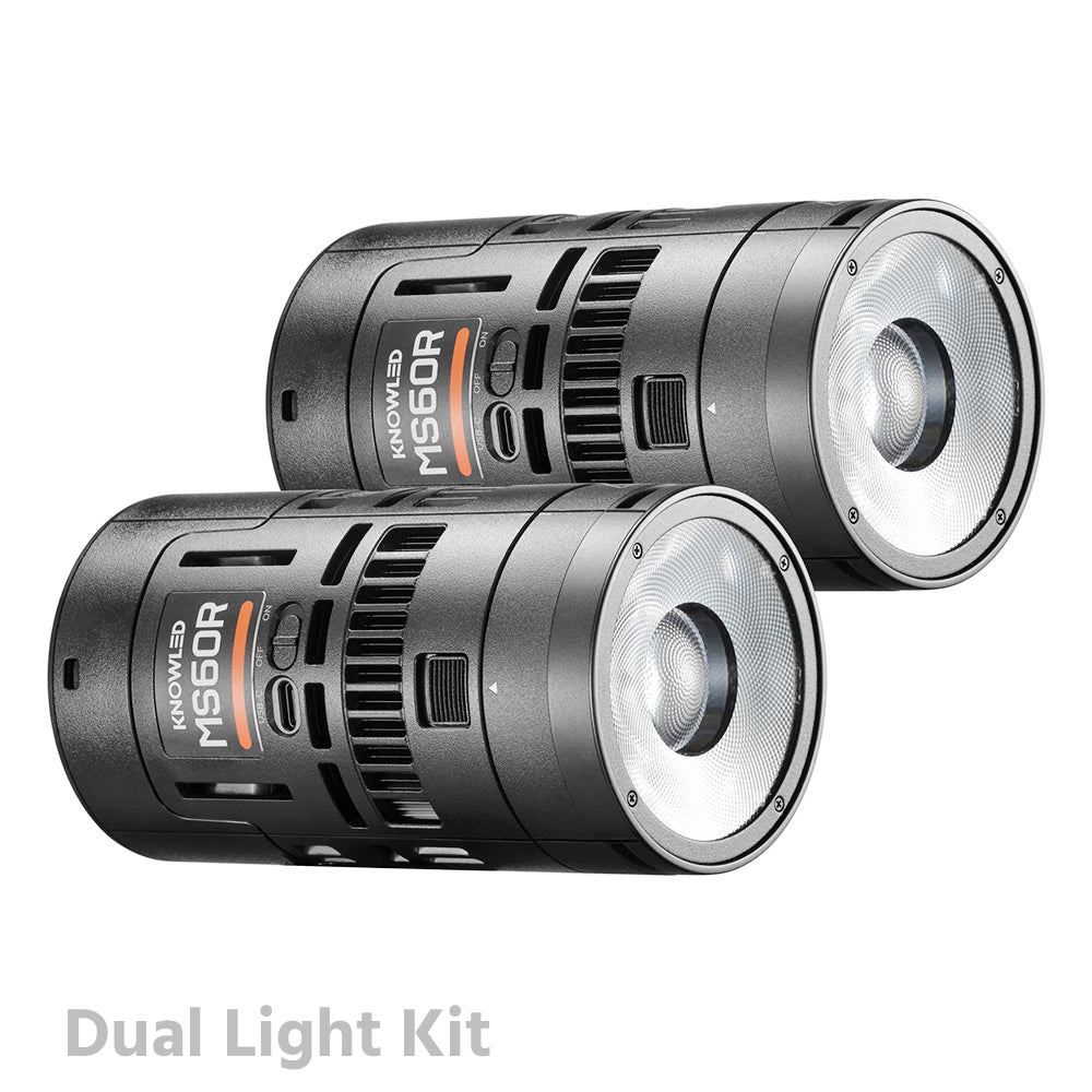 GODOX KNOWLED MS60R Super Compact RGB LED Video Light Fixture