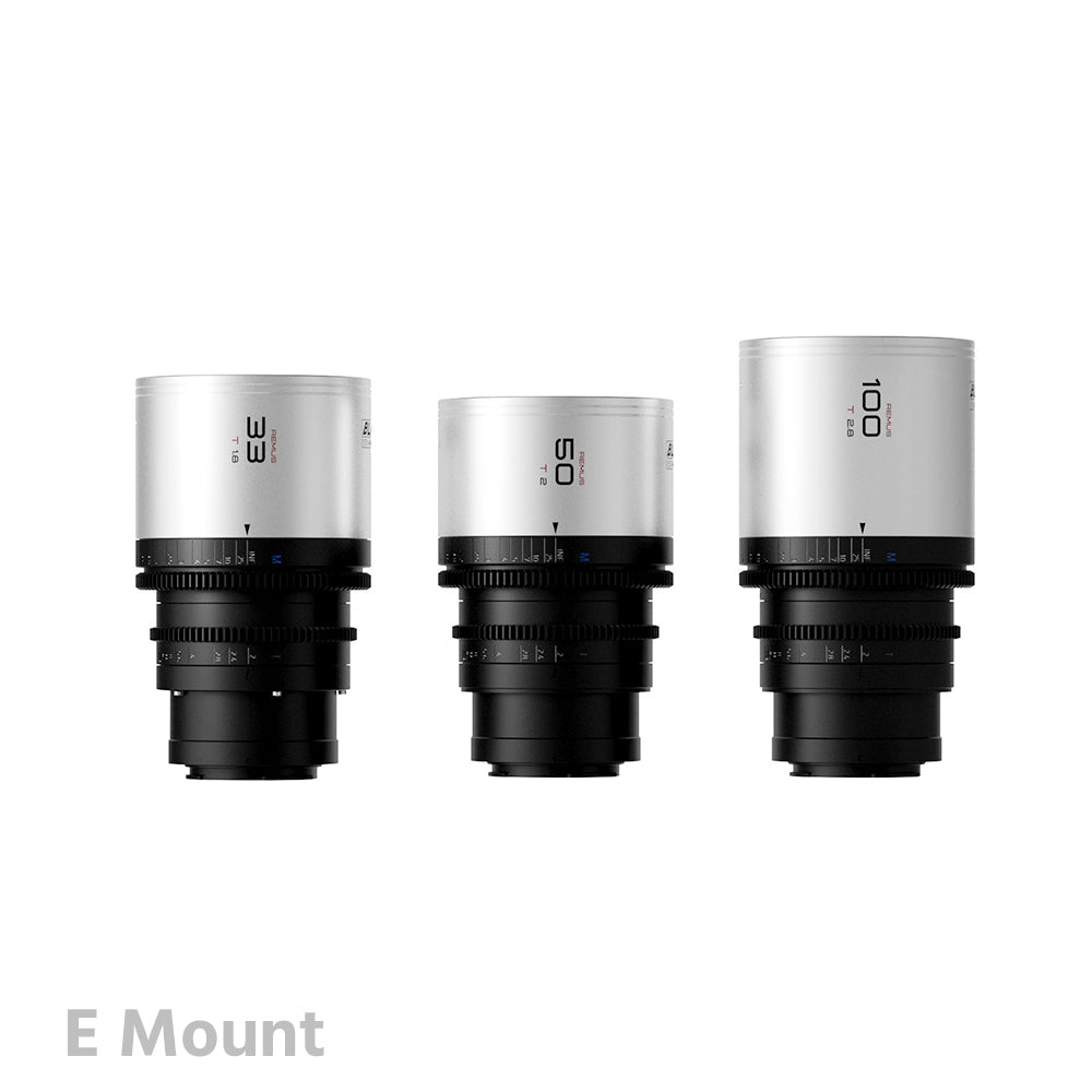 BLAZAR Remus-M 1.5x Full Frame Anamorphic 3 Lens Set 33/50/100mm (E/RF/L Mount)