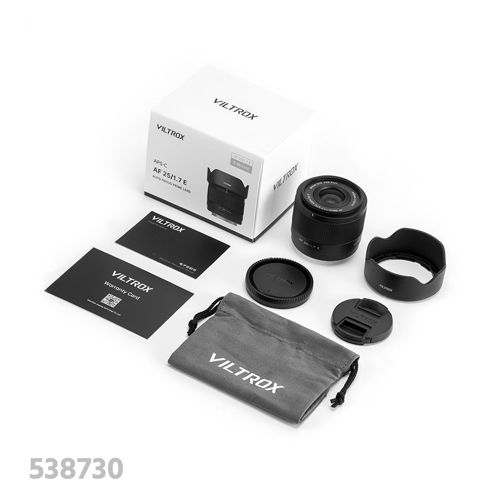 Viltrox AF 25mm f/1.7 Air Lens E/Z/X Mount